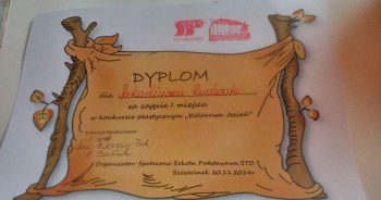 Kolorowa jesień – konkurs plastyczny