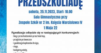 PRZEDSZKOLIADA – starszaki wystartowały!